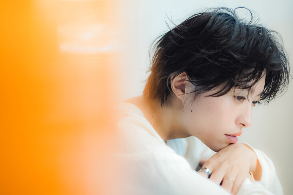 施術後の美しい髪